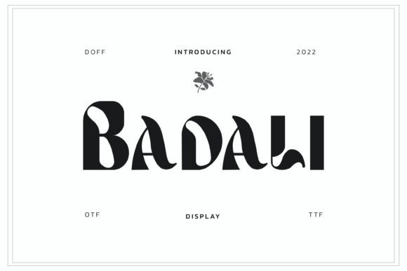 Badali: The Display Typeface That Elevates Your Campaigns