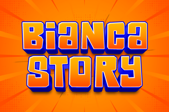 Bianca Story: The Bold Comic Typeface for Campaigns That Pop