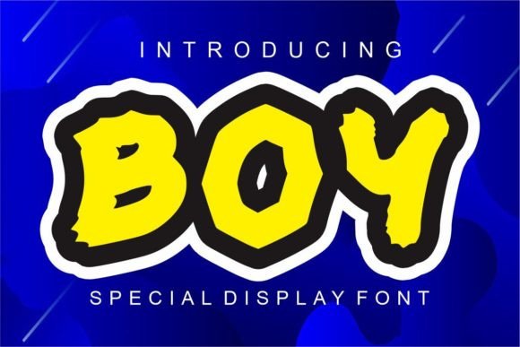 Boy: The Bold Display Font That Elevates Small Business Branding