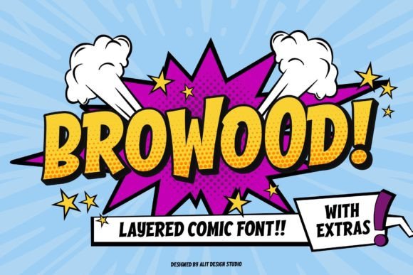 Browood: The Bold Display Font That Transforms Small Business Branding