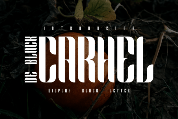 Carhel De Black: A Modern Display Typeface for Premium Branding