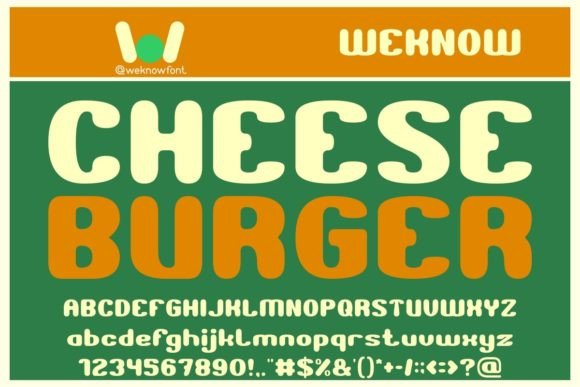 Cheese Burger: The Display Font That Transformed My Brand Identity