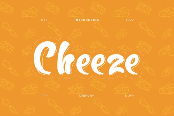 Cheeze: The Playful Script Display Font for Modern Web Design