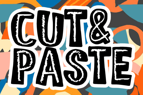 Cut and Paste: The Creative Display Font for Scroll-Stopping Campaigns