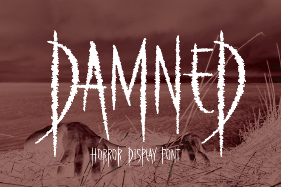 Damned: The Spooky Display Font That Elevates Editorial Design