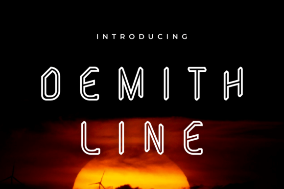 Demith Line: The Display Typeface That Elevates Your Digital Brand