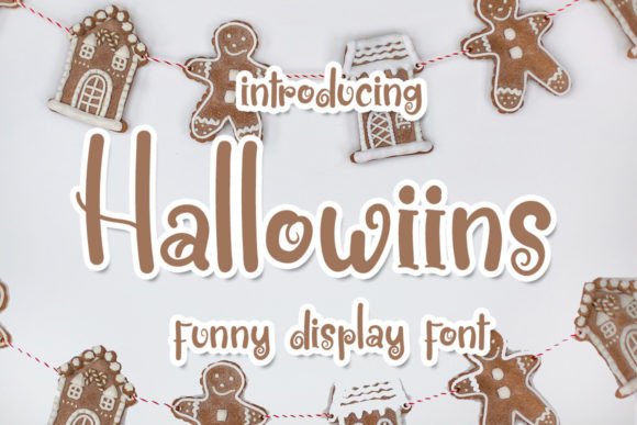Hallowiins: A Joyful Display Typeface for Web and Digital Brands