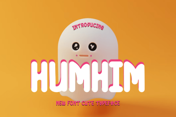 Humhim: The Playful Display Typeface for Handmade Creators