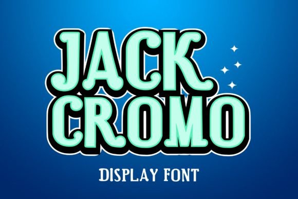 Jack Cromo: A Display Typeface for Modern Editorial Design