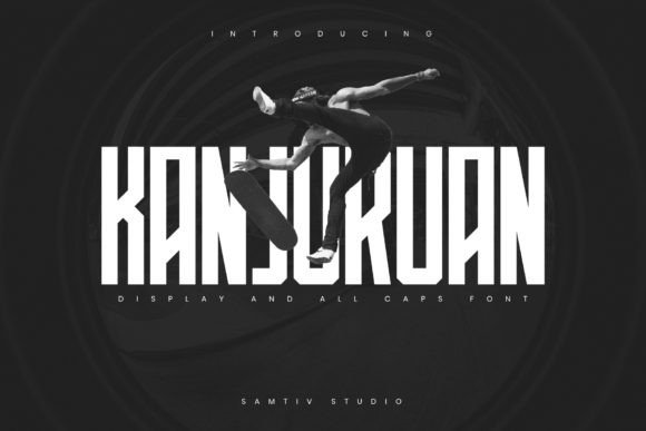 Kanjuruan: The Modern Display Font for Editorial Design