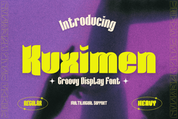 Kuximen: The Groovy Display Typeface for Bold Campaigns