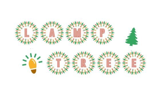 Lamptree: A Festive Display Font for Cozy Brand Identity Projects
