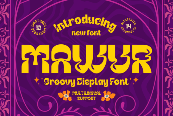 Mawur: The Display Font That Elevates Your Campaign Visuals