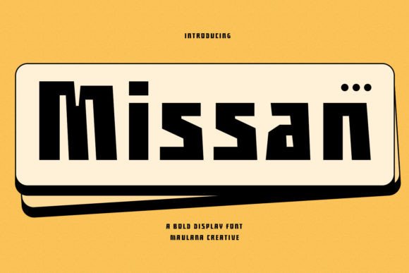 Missan: The Quirky Display Typeface That Elevates Digital Brands