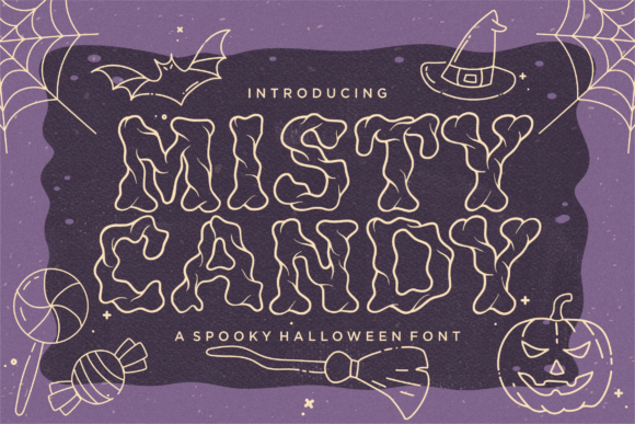 Misty Candy: The Spooky Display Font That Elevates Halloween Campaigns