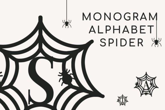Monogram Alphabet Spider: The Spooky Typeface That Boosts Campaign Impact