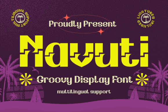 Navuti: A Fun Display Typeface That Elevates Digital Branding