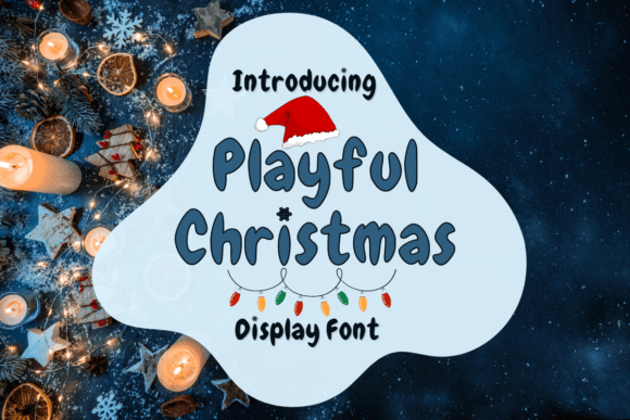 Playful Christmas: The Whimsical Typeface for Festive Branding