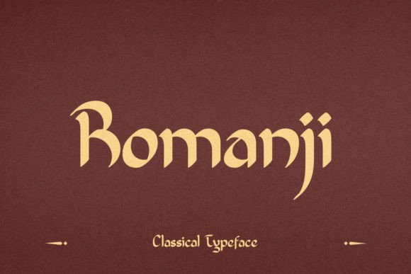 Romanji: The Modern Display Typeface That Elevates Handmade Brands