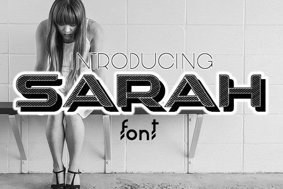 Sarah: The Trendy Display Font That Elevates Campaign Visuals