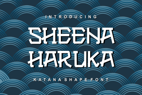 Sheena Haruka: The Premium Display Font for Bold Brand Identities