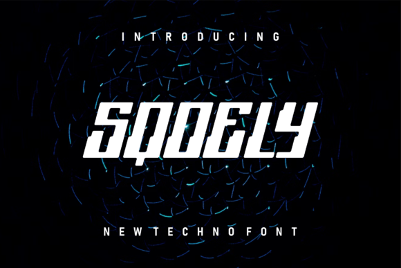 Sqoely: The Futuristic Display Font for Modern Brand Identity