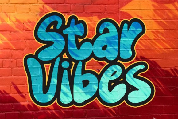 Star Vibes: The Display Typeface for Scroll-Stopping Brand Content