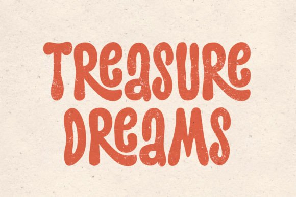 Treasure Dreams: The Retro Display Font for Memorable Branding